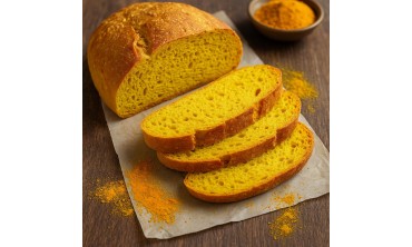 Pane con curcuma fatto in casa – Ricetta con spezie naturali