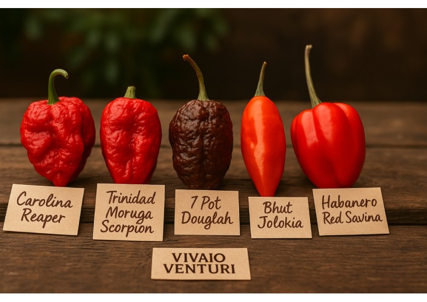 Peperoncini più piccanti al mondo – Carolina Reaper e altri |